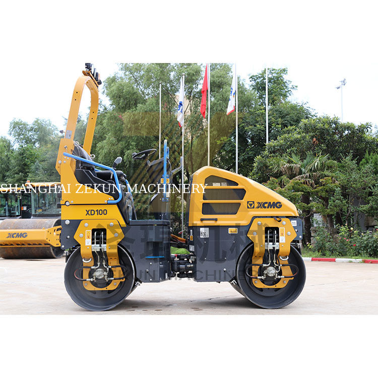 2.6ton XCMG XD100 Roller vibratório leve EU estágio V