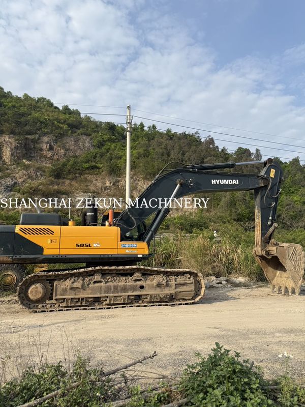 2020 Hyundai R505VS 50 toneladas Excavadora pesada para projetos pesados