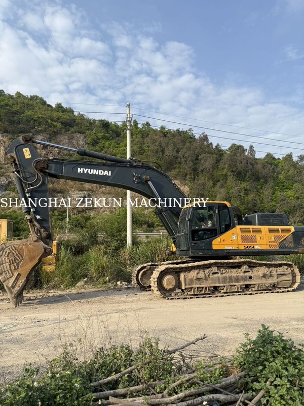 2020 Hyundai R505VS 50 toneladas Excavadora pesada para projetos pesados