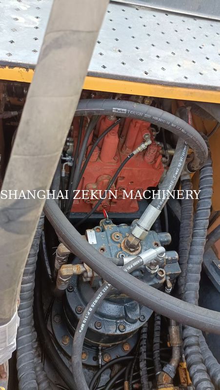 Escavadeira de Rodas Hyundai R210W-9 Capacidade do Tanque de Combustível 330 L e Válvula Hidráulica