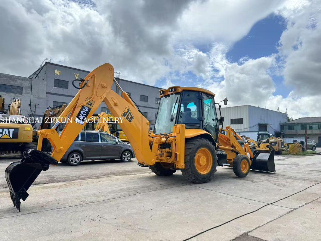 2001 JCB 3CX Excavadora de carregador de retroescavadeira com fluxo de sistema hidráulico de 95 L/min