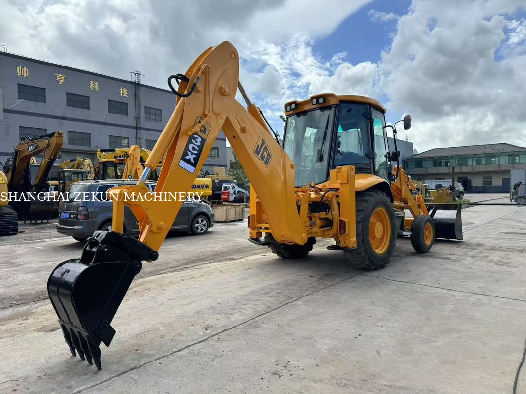 2001 JCB 3CX Excavadora de carregador de retroescavadeira com fluxo de sistema hidráulico de 95 L/min