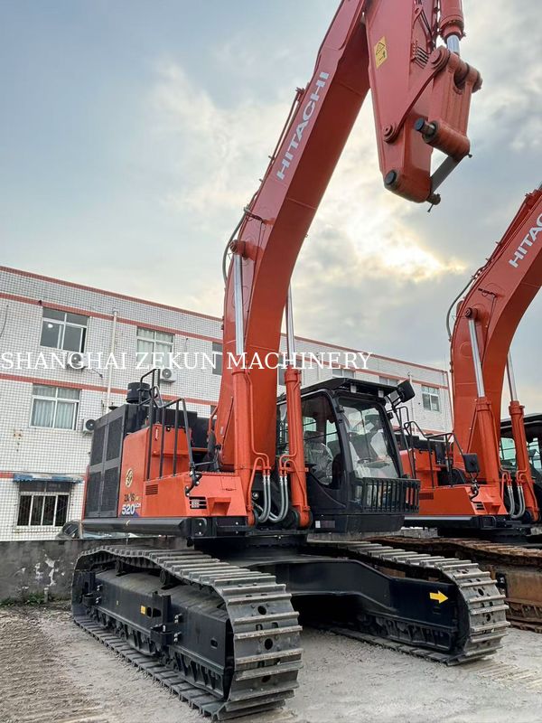 2024 Hitachi ZX520LCH Excavator Max Reach no nível do solo 12 Deslocamento 15,68 L para o próximo projeto