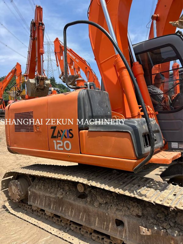 Excavadora Hitachi ZX120-6 14165hs para necessidades de negócios Capacidade do tanque de combustível 240 L Pressão hidráulica 34,3 MPa