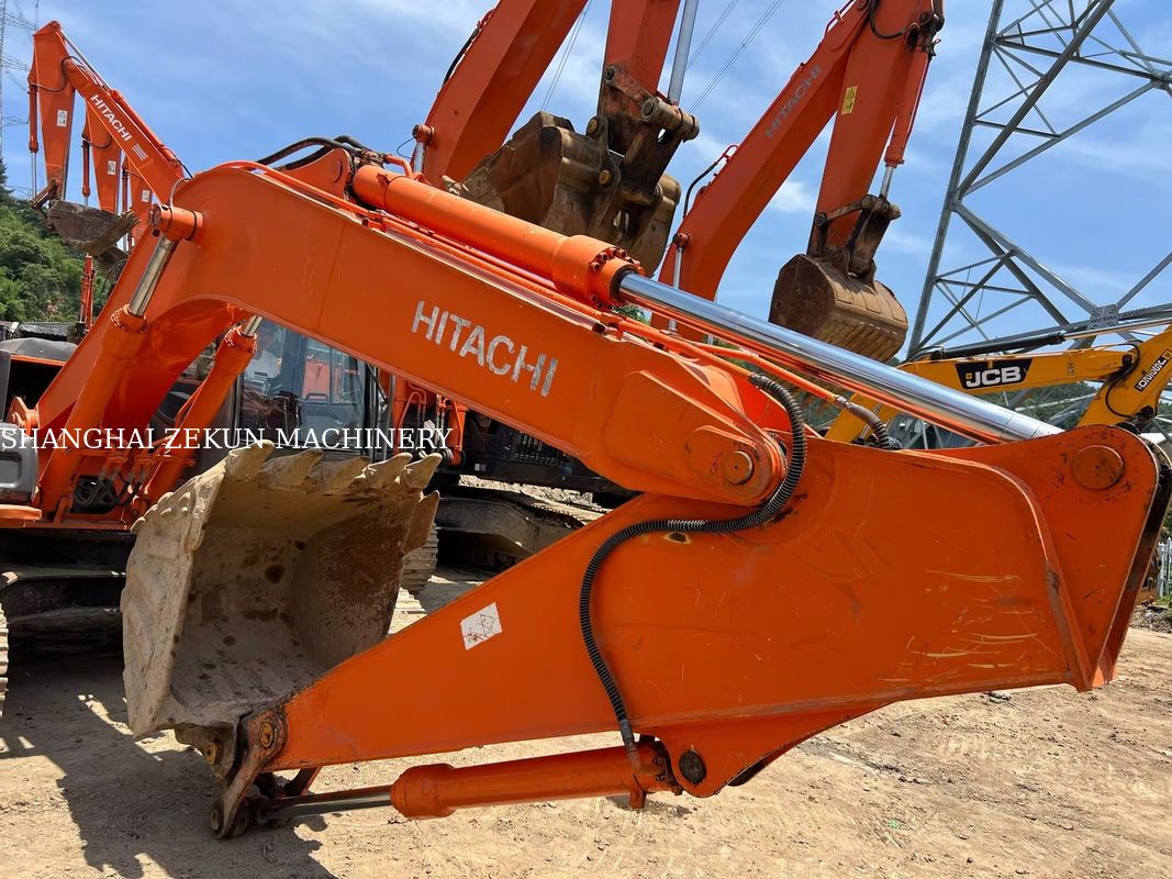 Excavadora Hitachi ZX120-6 14165hs para necessidades de negócios Capacidade do tanque de combustível 240 L Pressão hidráulica 34,3 MPa