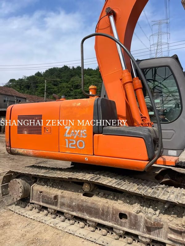 Excavadora Hitachi ZX120-6 Usada com comprimento de braço de 2,5 m e altura máxima de descarga de 210 mm 11158 horas