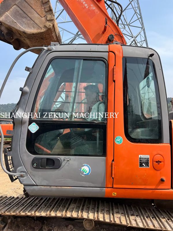 Escavadeira Hitachi ZX130-6 Usada Com 11053 horas, Lança de 4,6m, Pressão Hidráulica de 34,3 MPa