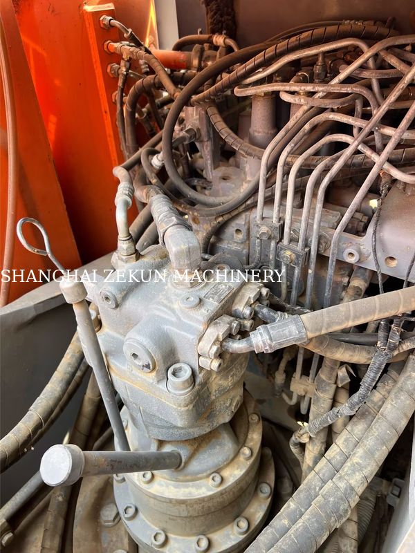 Escavadeira Hitachi ZX130-6 Usada Com 11053 horas, Lança de 4,6m, Pressão Hidráulica de 34,3 MPa
