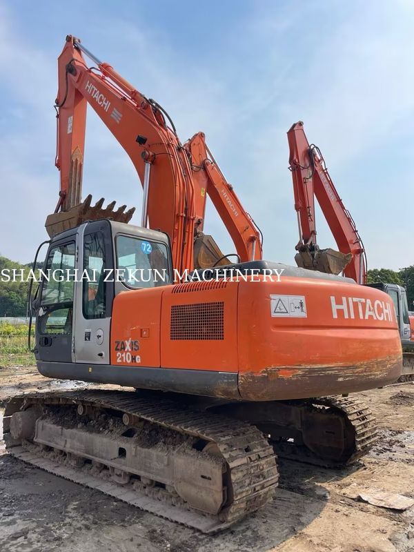 Escavadeira Hitachi ZX200-3G 11056hrs Velocidade de deslocamento de 3,5 / 5,5 km/h