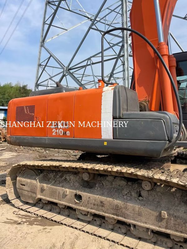 Escavadeira Hitachi ZX200-3G 11056hrs Velocidade de deslocamento de 3,5 / 5,5 km/h
