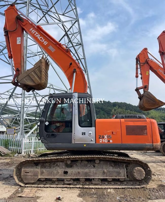 Escavadeira Hitachi ZX200-3G 11056hrs Velocidade de deslocamento de 3,5 / 5,5 km/h