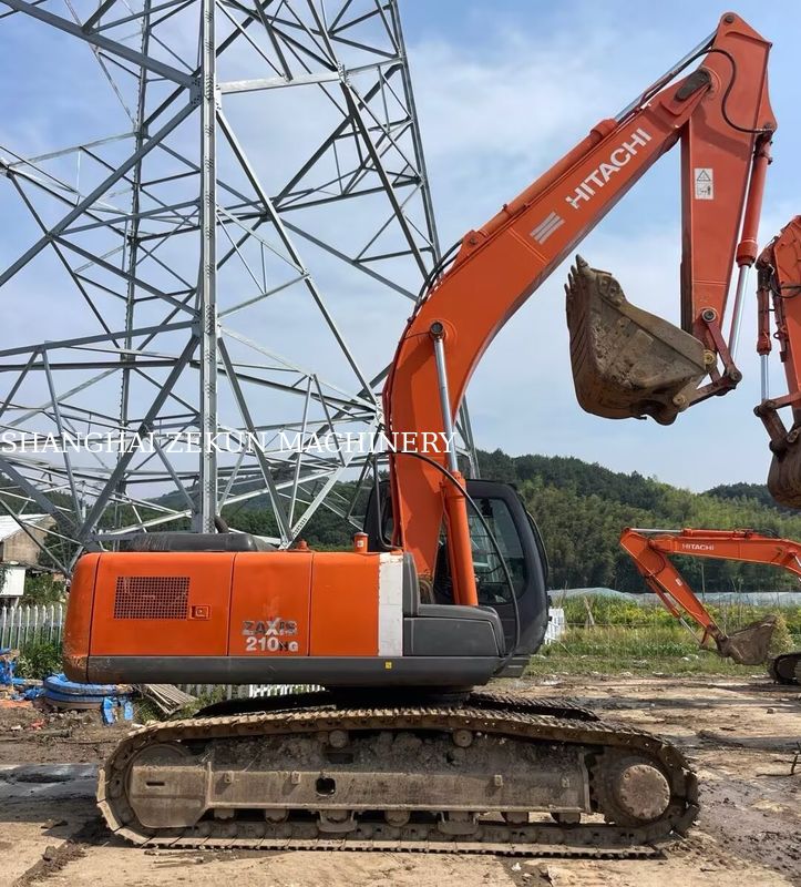 Escavadeira Hitachi ZX200-3G 11056hrs Velocidade de deslocamento de 3,5 / 5,5 km/h