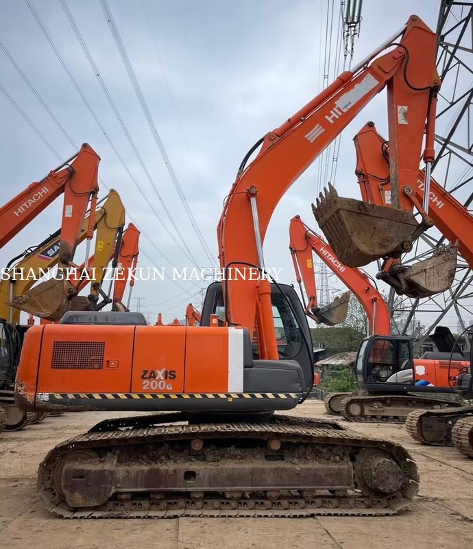11051 horas Escavadeira Hitachi ZX200-3G com Capacidade da Caçamba 0,8 – 1,0 M3